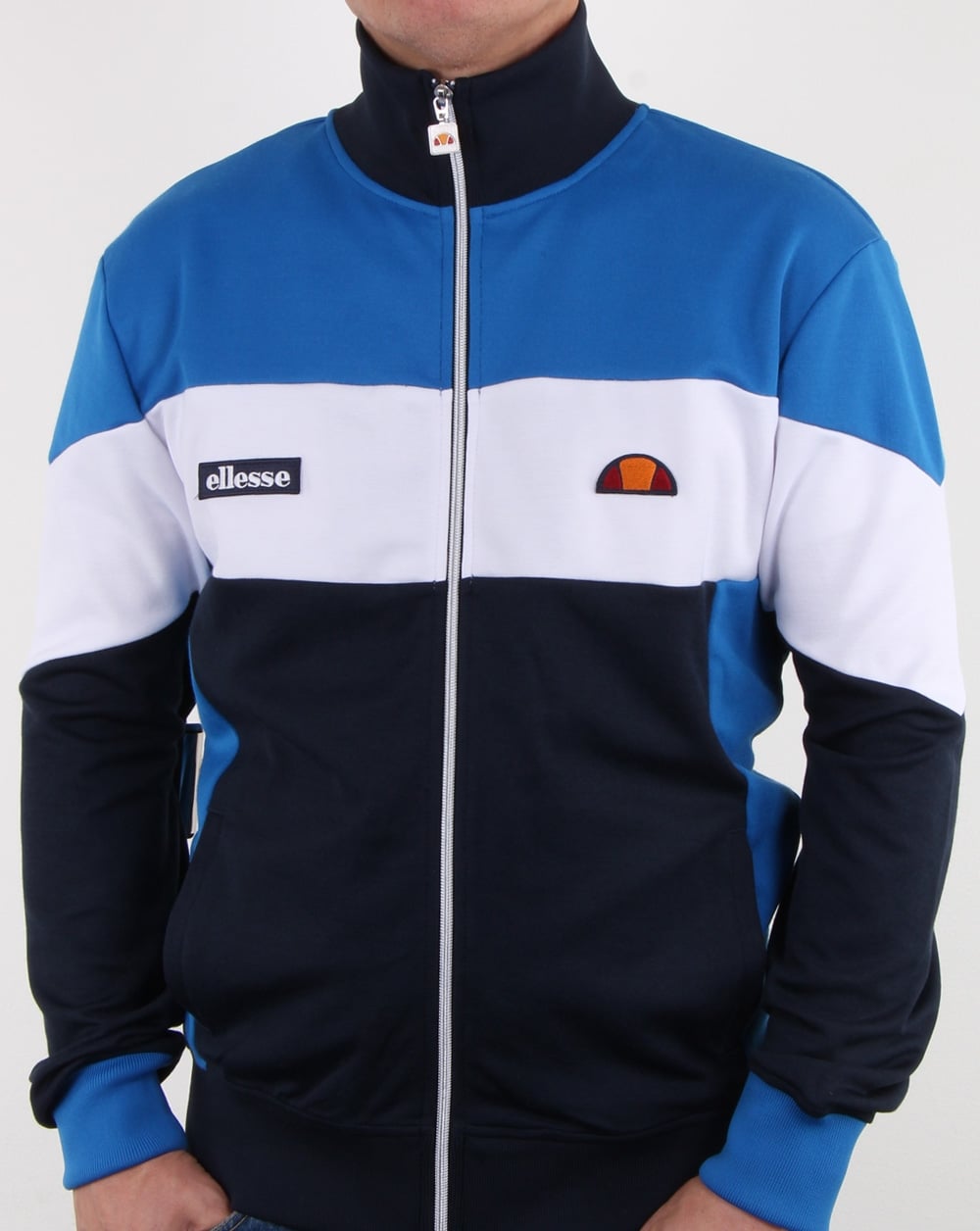 Ellesse – Dom Trainingsjacke, Marineblau/Königsblau