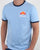 Ellesse Ringer T Shirt Sky Blue