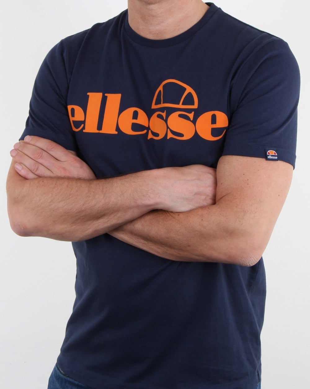 Ellesse – Artoni – T-Shirt in Marineblau