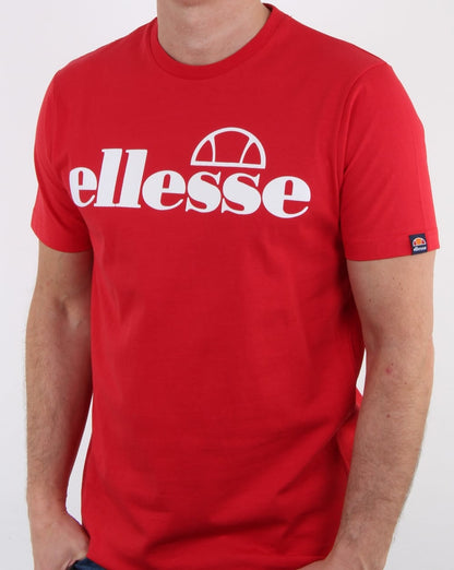 Ellesse – Artoni – T-Shirt in Flammen-Scharlachrot
