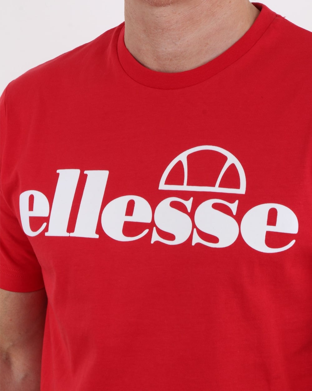 Ellesse – Artoni – T-Shirt in Flammen-Scharlachrot