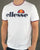 Ellesse Multi Ringer T Shirt White