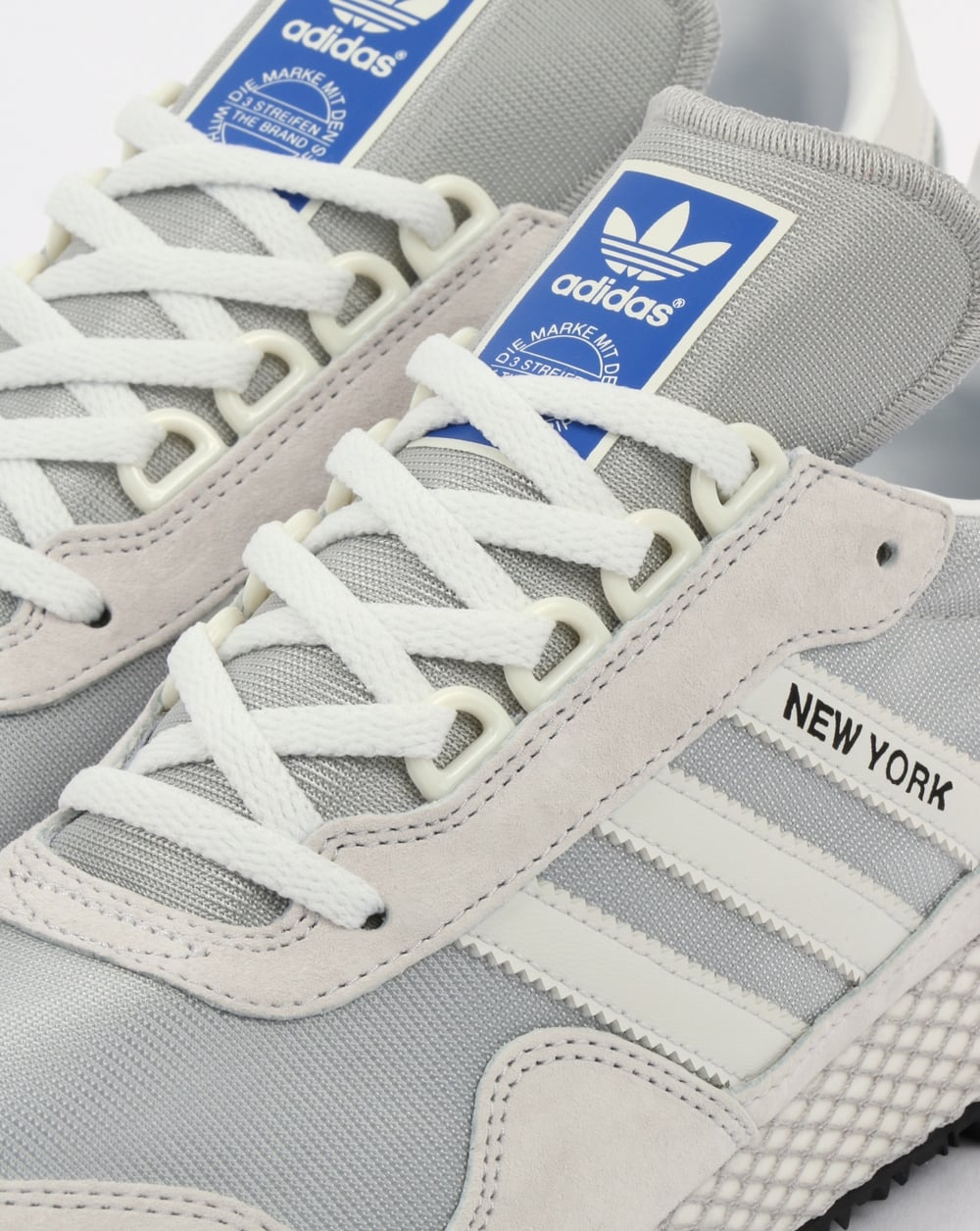 Adidas New York Sneakers Kristallweiß/Grau