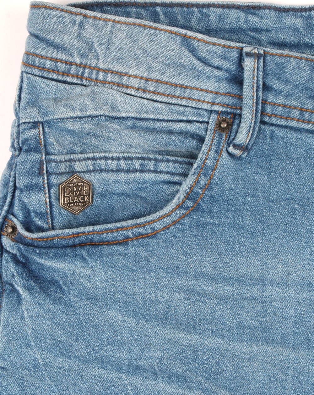 80er Casual Classics Jeansshorts in heller Waschung