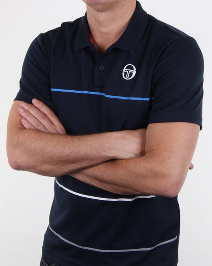 Sergio Tacchini Zakar Poloshirt Marineblau