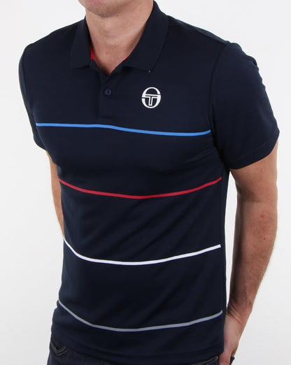 Sergio Tacchini Zakar Poloshirt Marineblau