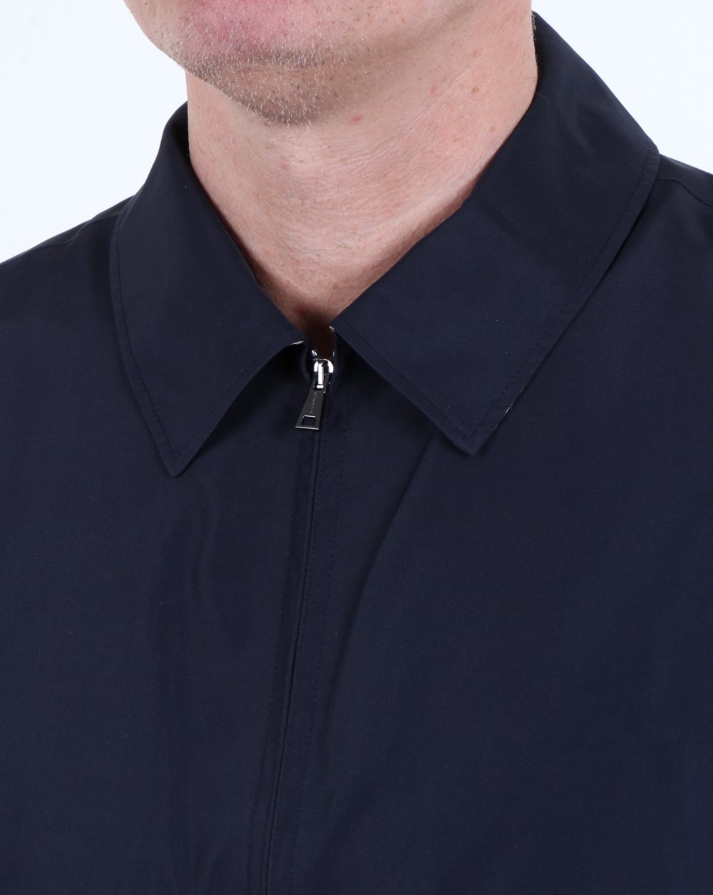 Aquascutum Cliff Nylon Harrington Navy