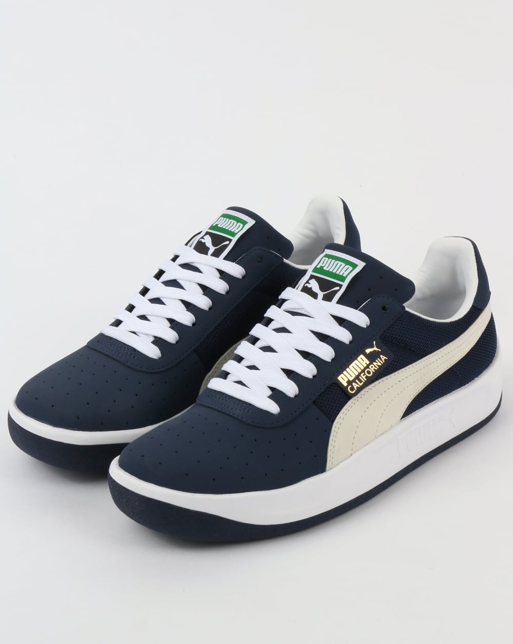 Puma California VTG Sneaker Marineblau/Weiß