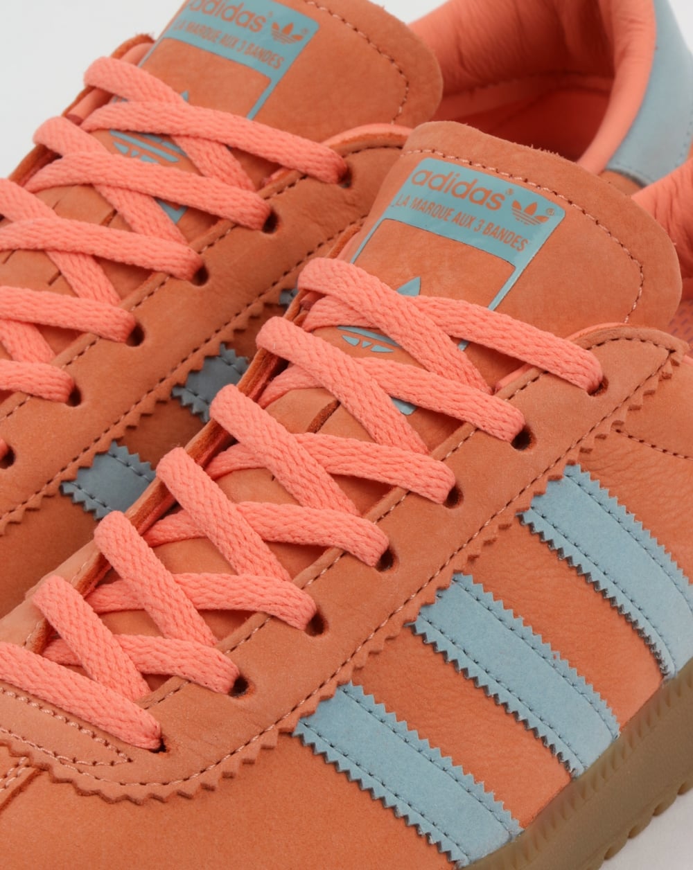 Adidas Bermuda Sneakers Koralle/Aschgrün