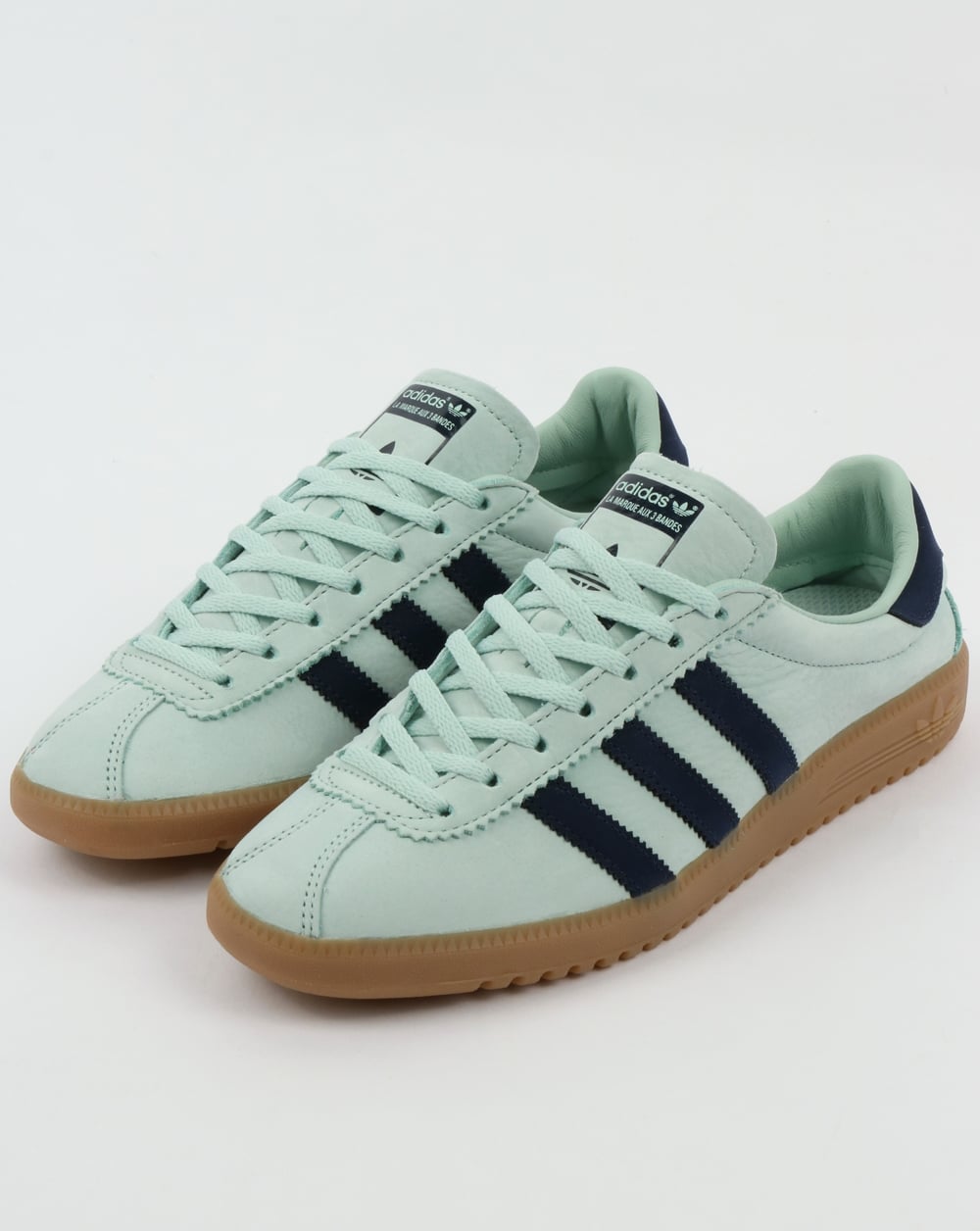 Adidas Bermuda Sneakers Aschgrün/Marineblau