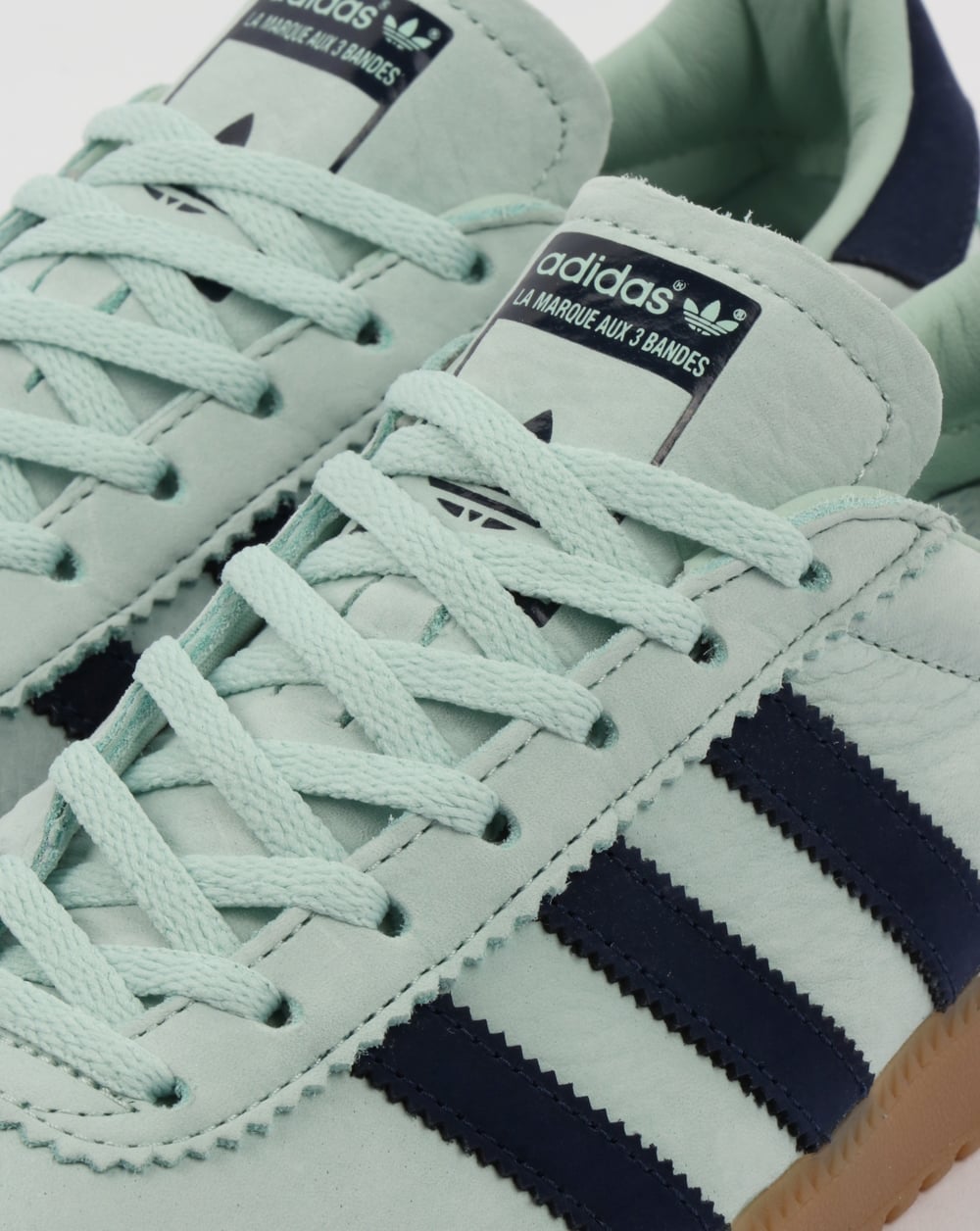 Adidas Bermuda Sneakers Aschgrün/Marineblau