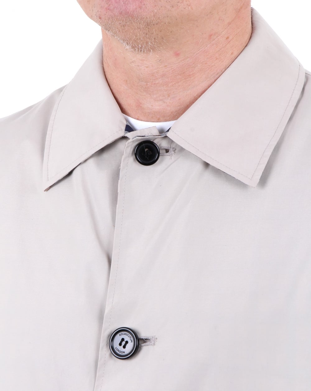 Aquascutum Cove Wendbarer Regenmantel Helles Kamel