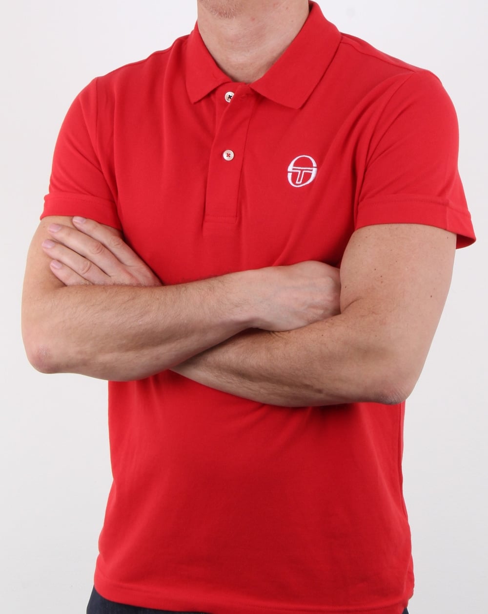 Sergio Tacchini Classic Polo Shirt Red