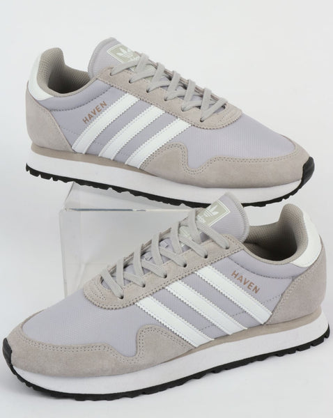 Adidas Haven Trainers Light Grey/White