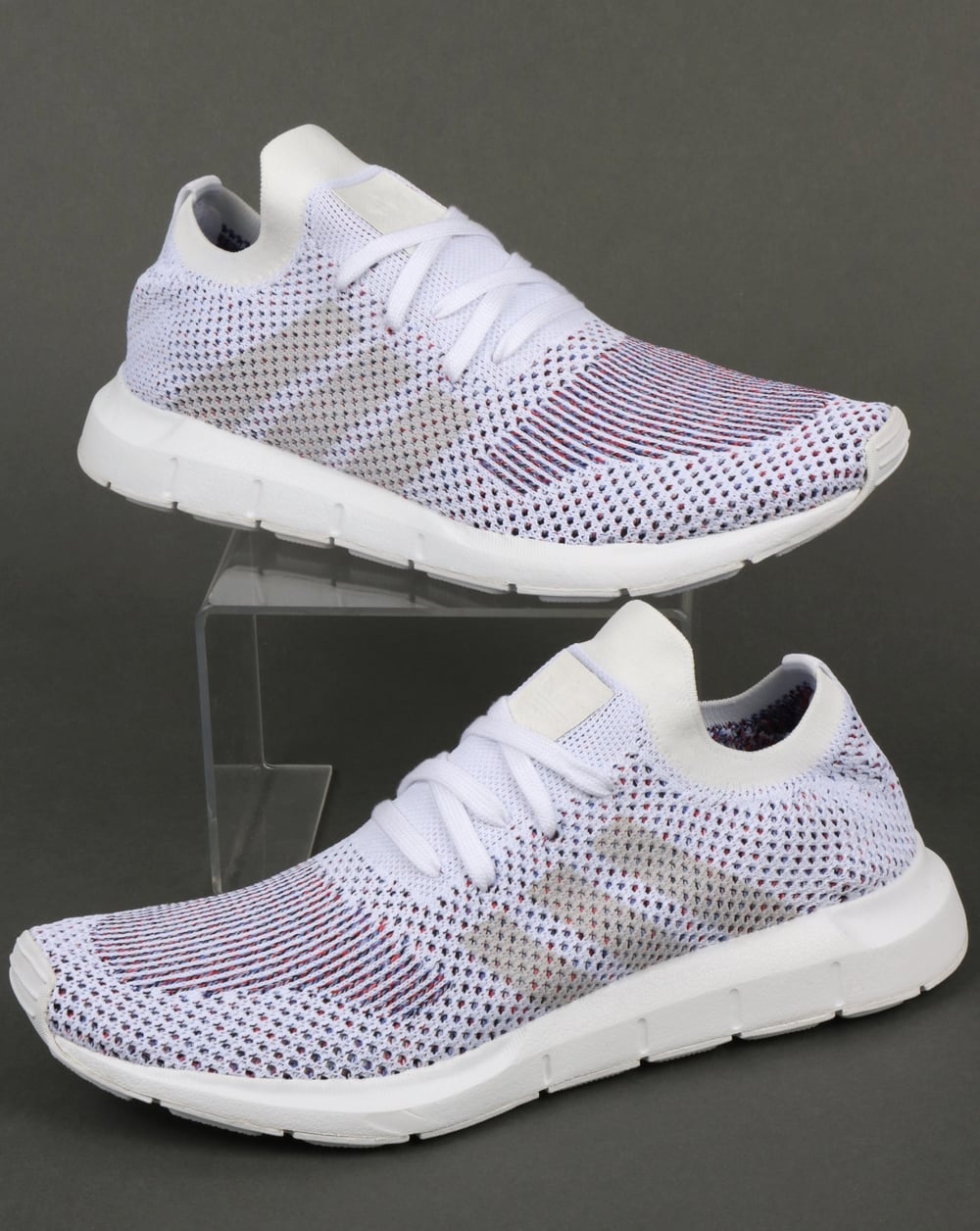 Adidas Swift Run Trainers White/Grey