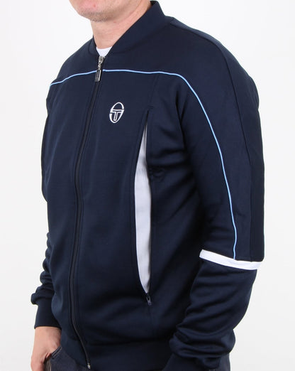 Sergio Tacchini Amiscora Trainingsoberteil Marineblau/Weiß