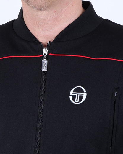 Sergio Tacchini Amiscora Trainingsjacke Schwarz/Königsblau