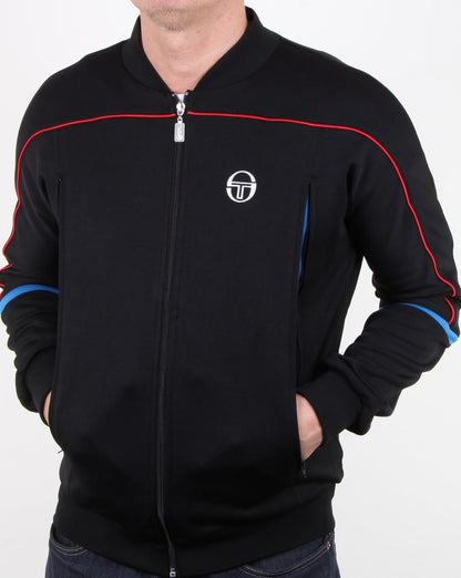 Sergio Tacchini Amiscora Trainingsjacke Schwarz/Königsblau