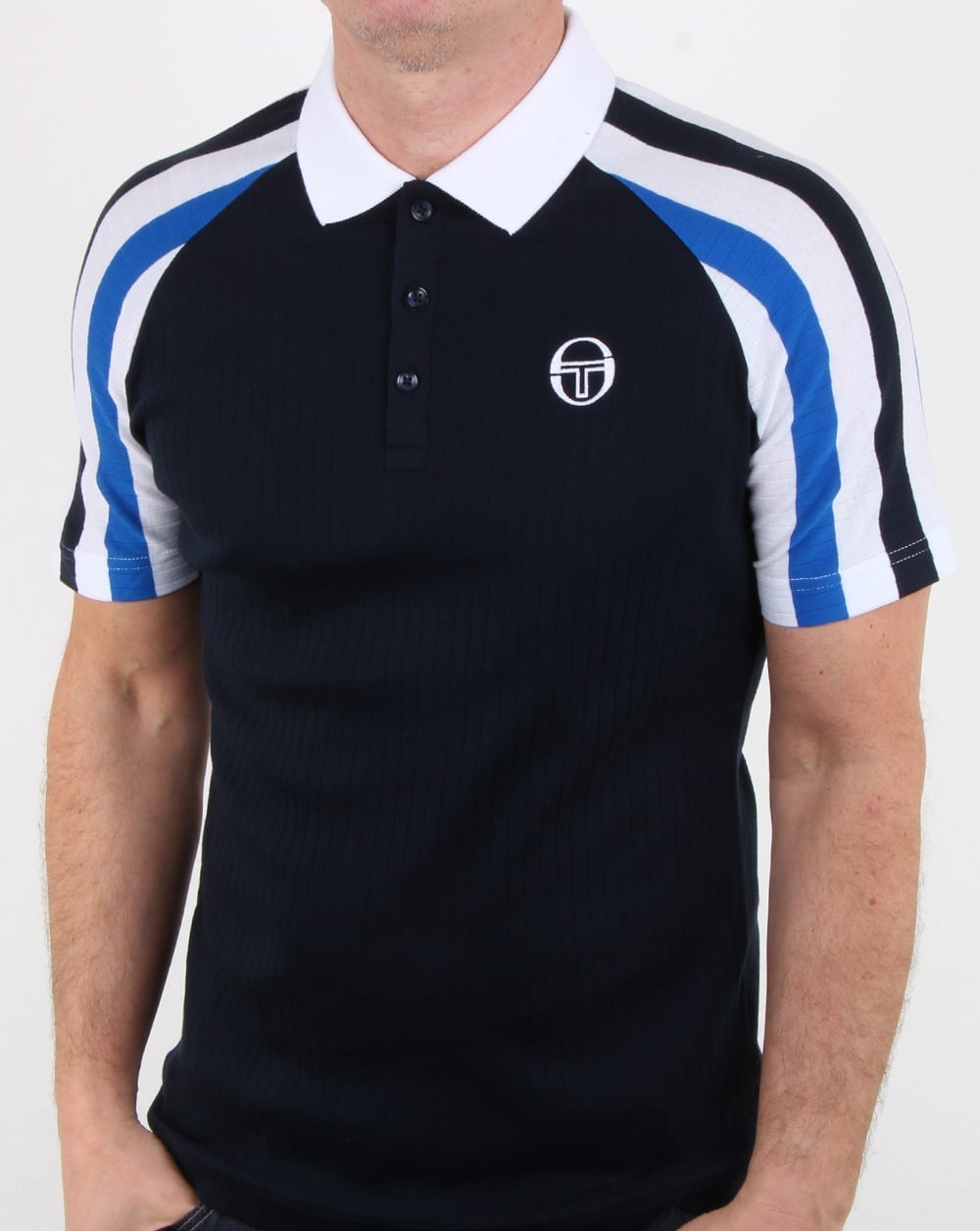 Sergio Tacchini Blow Poloshirt Marineblau/Königsblau