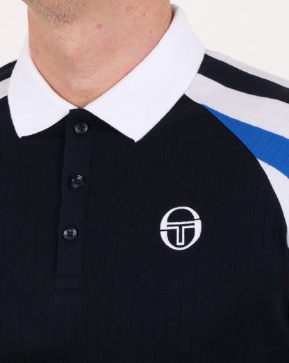 Sergio Tacchini Blow Poloshirt Marineblau/Königsblau