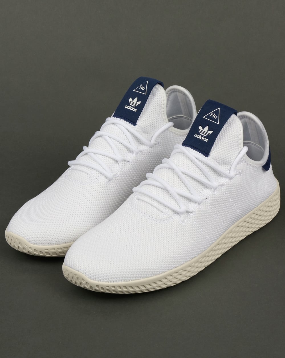 Adidas PW Tennis HU Trainers White/Navy