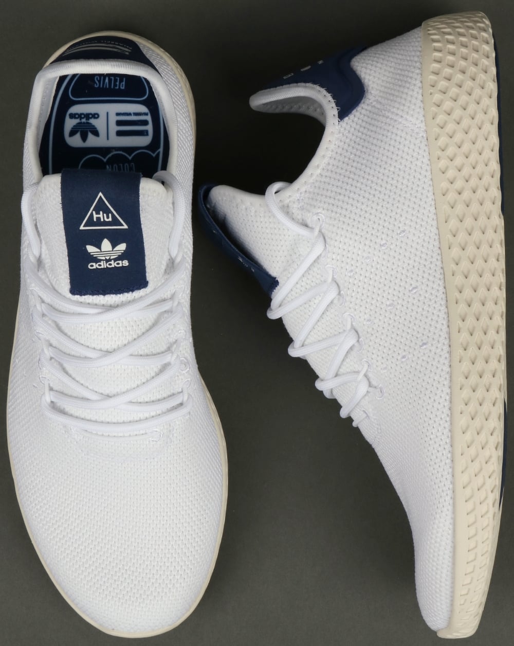 Adidas PW Tennis HU Sneaker Weiß/Marineblau