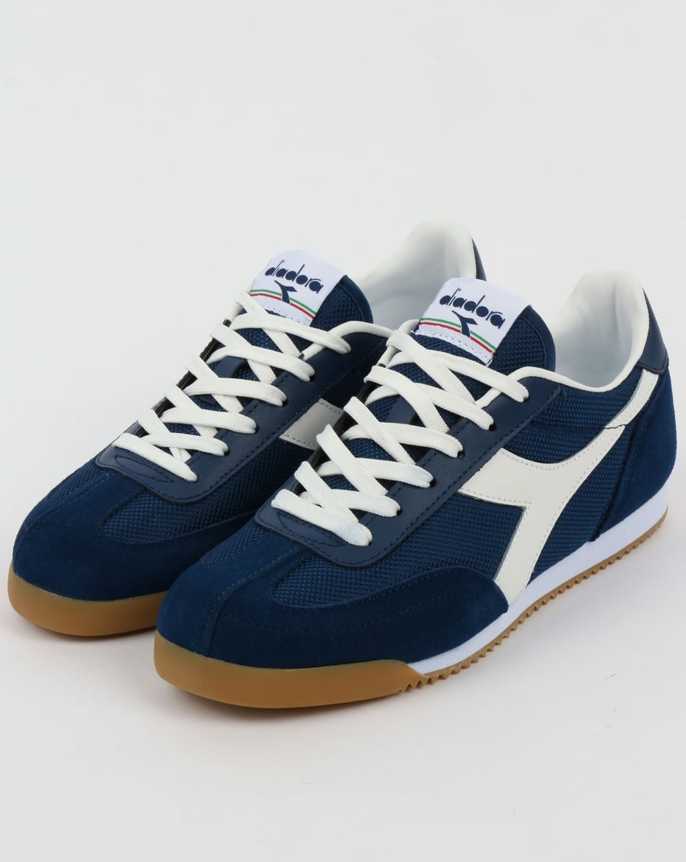 Diadora Birmingham Sneaker Marineblau Weiß Gummi