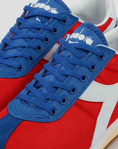 Diadora Sirio Trainer Feuriges Rot/Victoria Blau