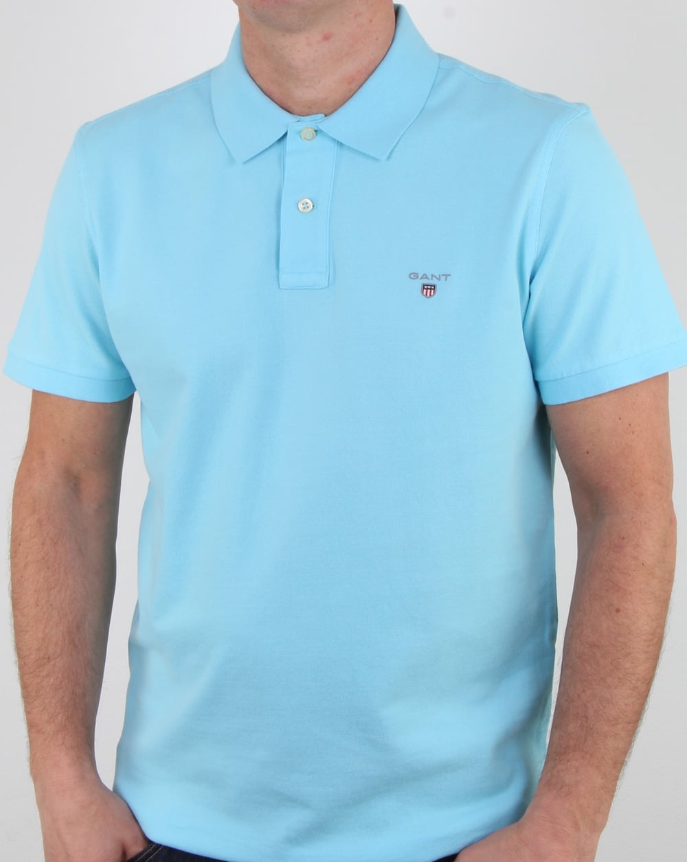 Gant Piqué Rugger Polo Topaz Blue