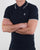 Sergio Tacchini 80s Tipped Polo Shirt Navy