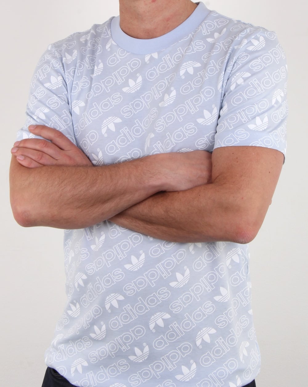 Adidas Originals Aop T-Shirt Aero Blau