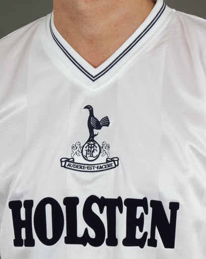 Tottenham 1983 Retro-Fußballtrikot Weiß