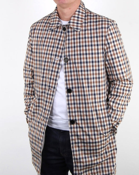 Aquascutum Aquascutum Cove Wendbarer Regenmantel Helles Kamel