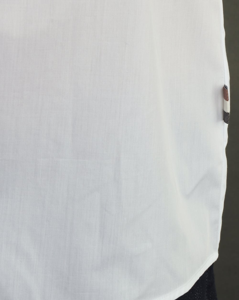 Aquascutum Kedge Check Trim Hemd Weiß