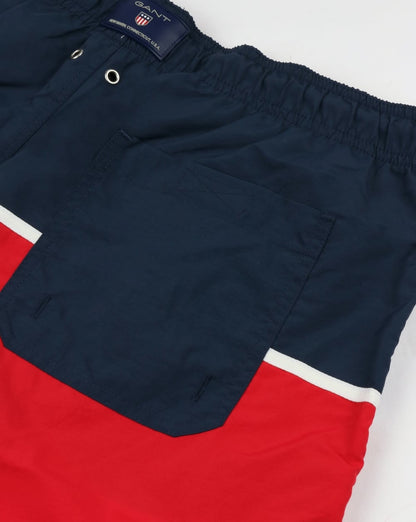 Gant Cut &amp; Sewn Badeshorts Leuchtend Rot