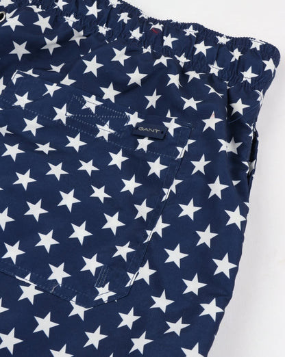 Gant Stars Badeshorts Marineblau