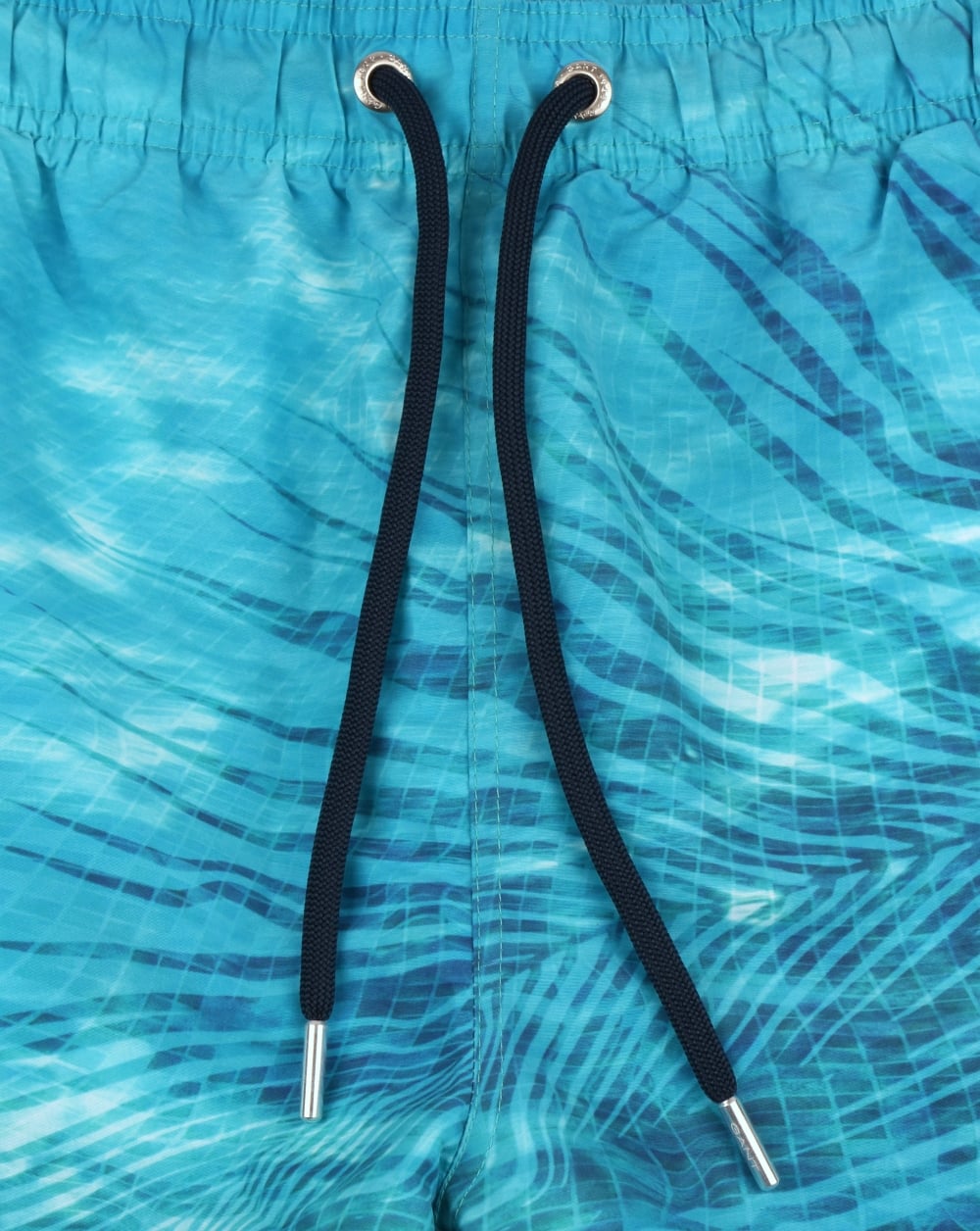 Gant Pool Palm Badeshorts Topaz Blue