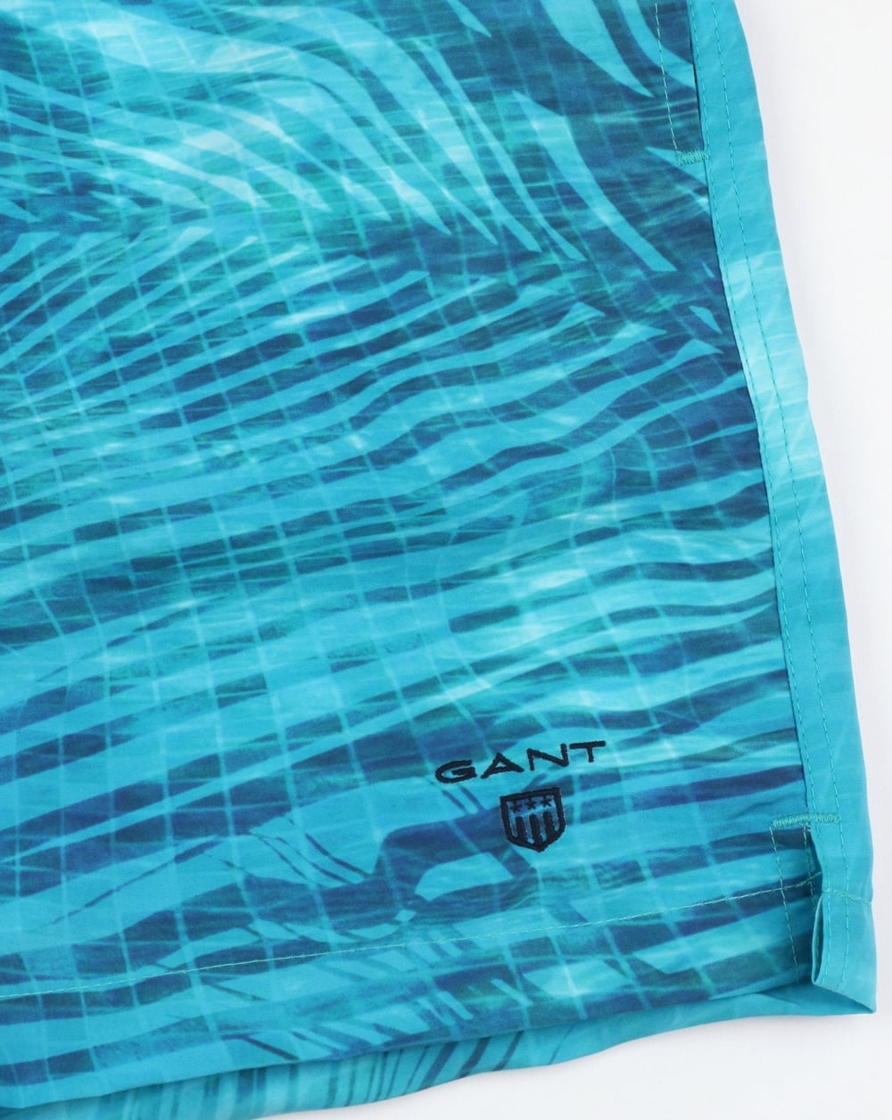 Gant Pool Palm Badeshorts Topaz Blue