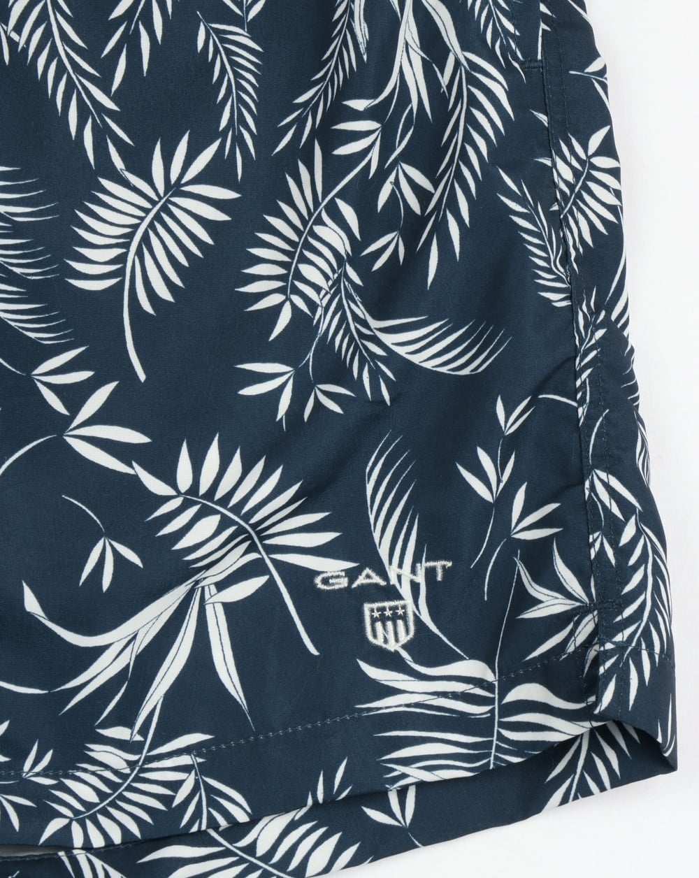 Gant Thin Leaves Swim Shorts Navy