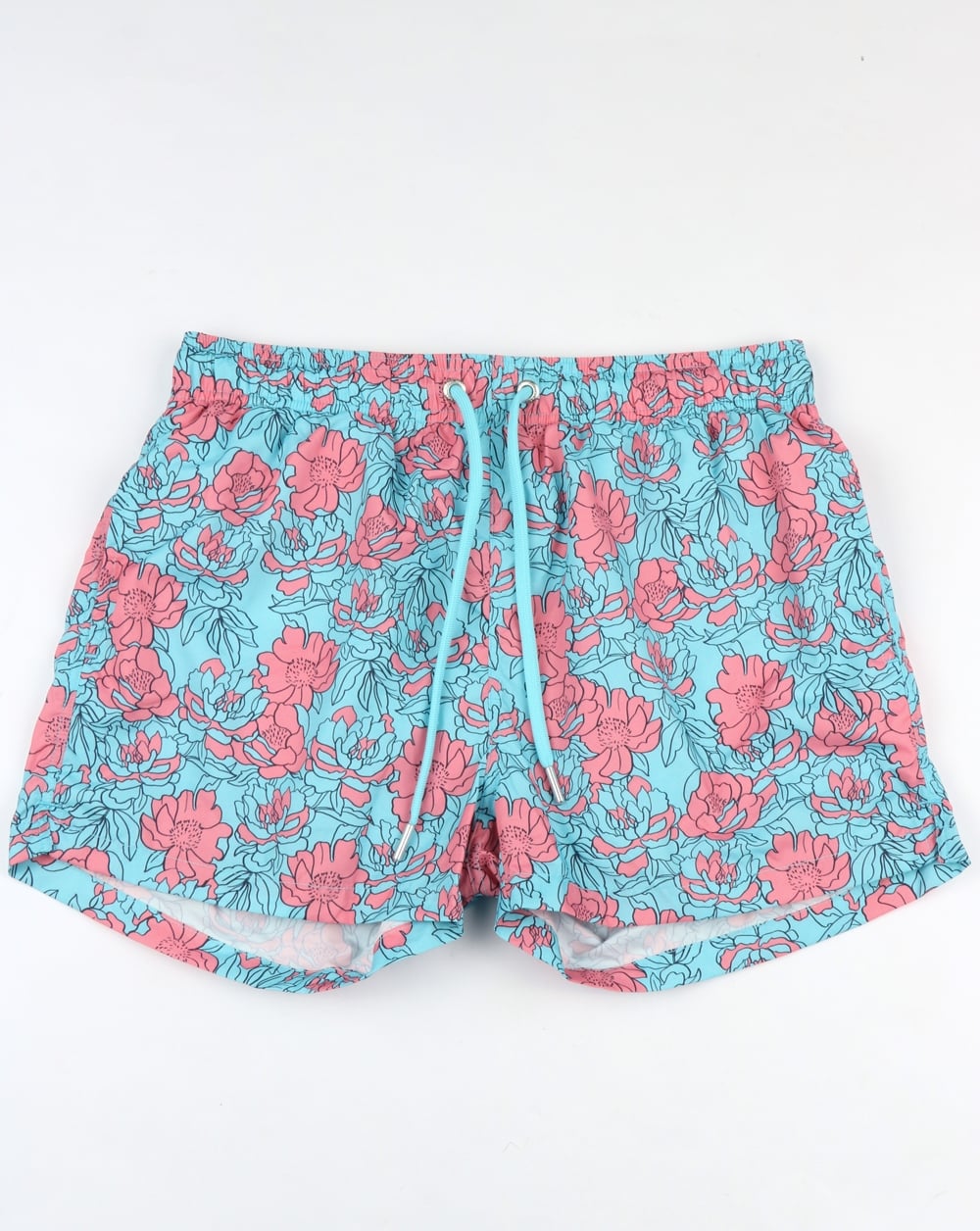 Gant Full Bloom Badeshorts Topaz Blue