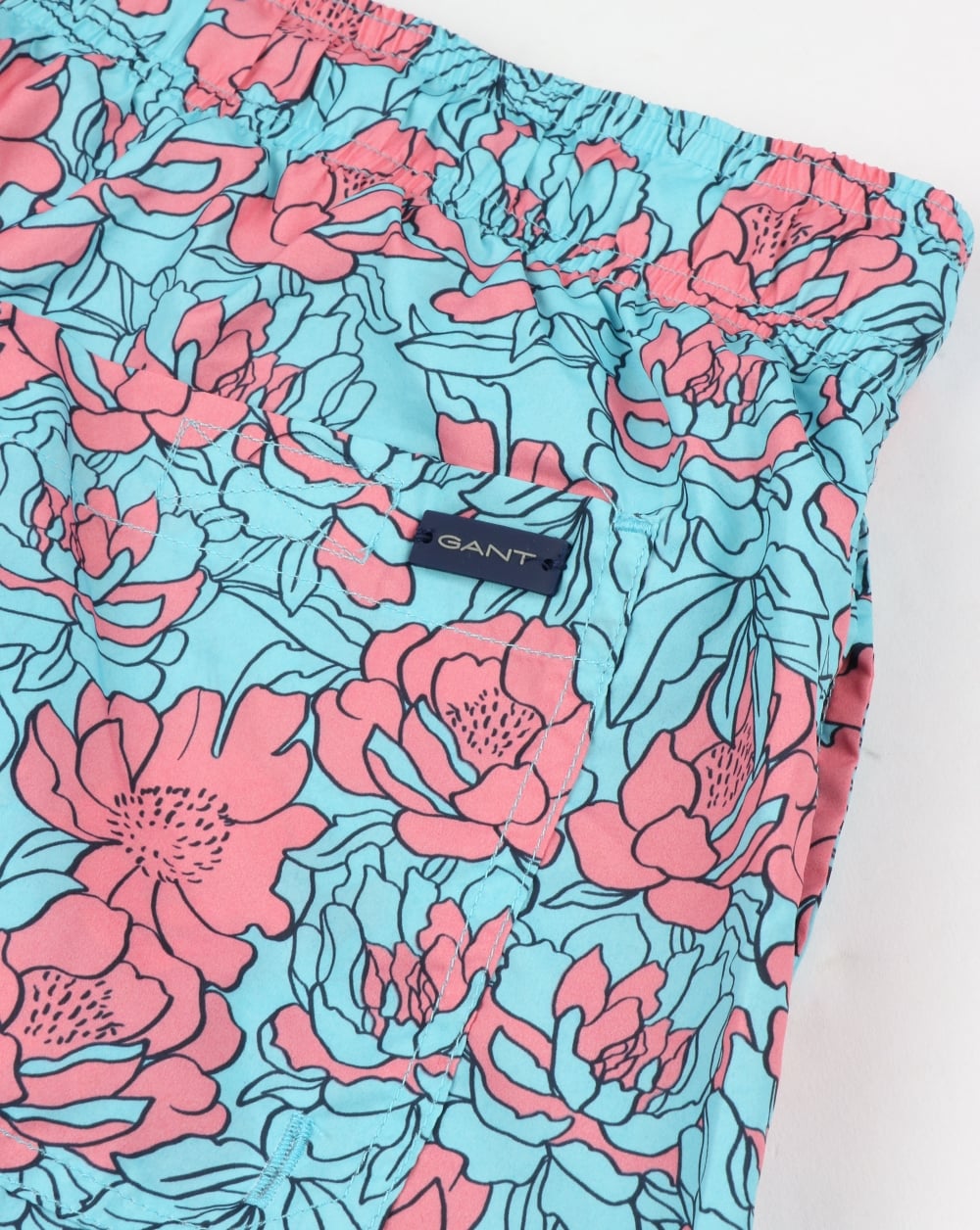 Gant Full Bloom Swim Shorts Topaz Blue