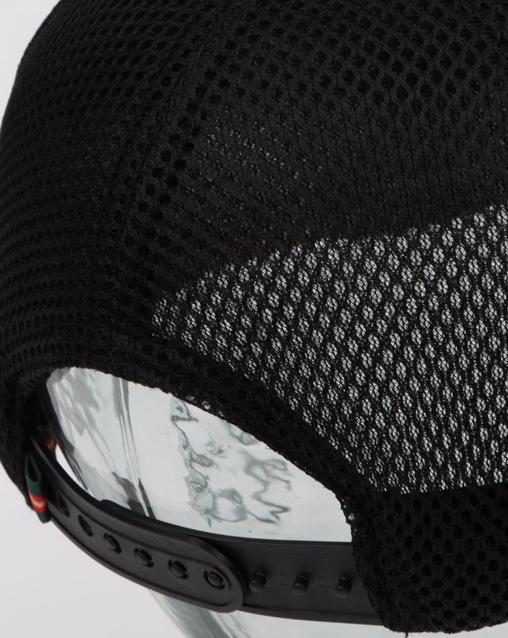 Luke White Line Trucker Cap Schwarz