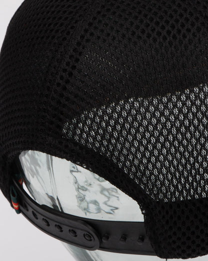 Luke White Line Trucker Cap Schwarz