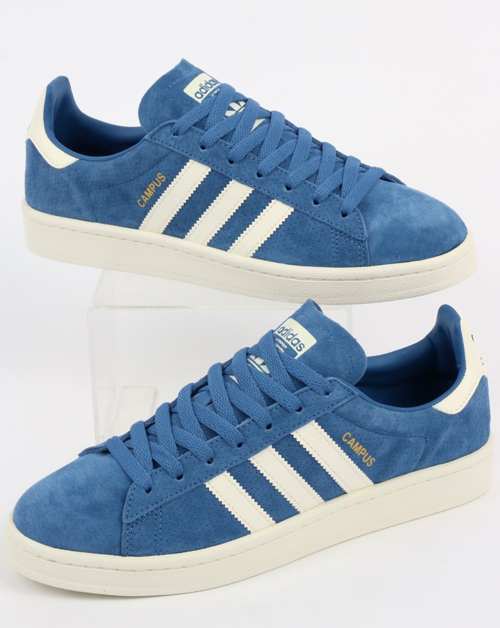 Adidas Campus Trainers Trace Royal/Off White