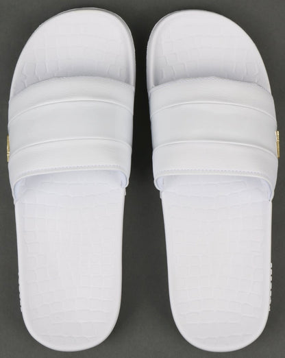 Lacoste Fraisier Slider Weiß/Gold