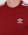 Adidas Originals 3 Stripes T Shirt Rust Red