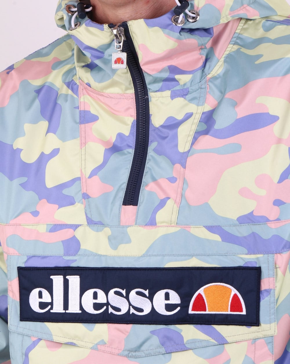 Ellesse Mont Lightweight Jacket Coloured Camo