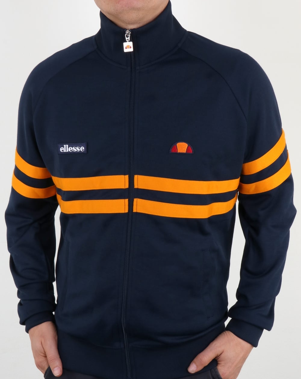 Ellesse Rimini Track Top Marine/Orange