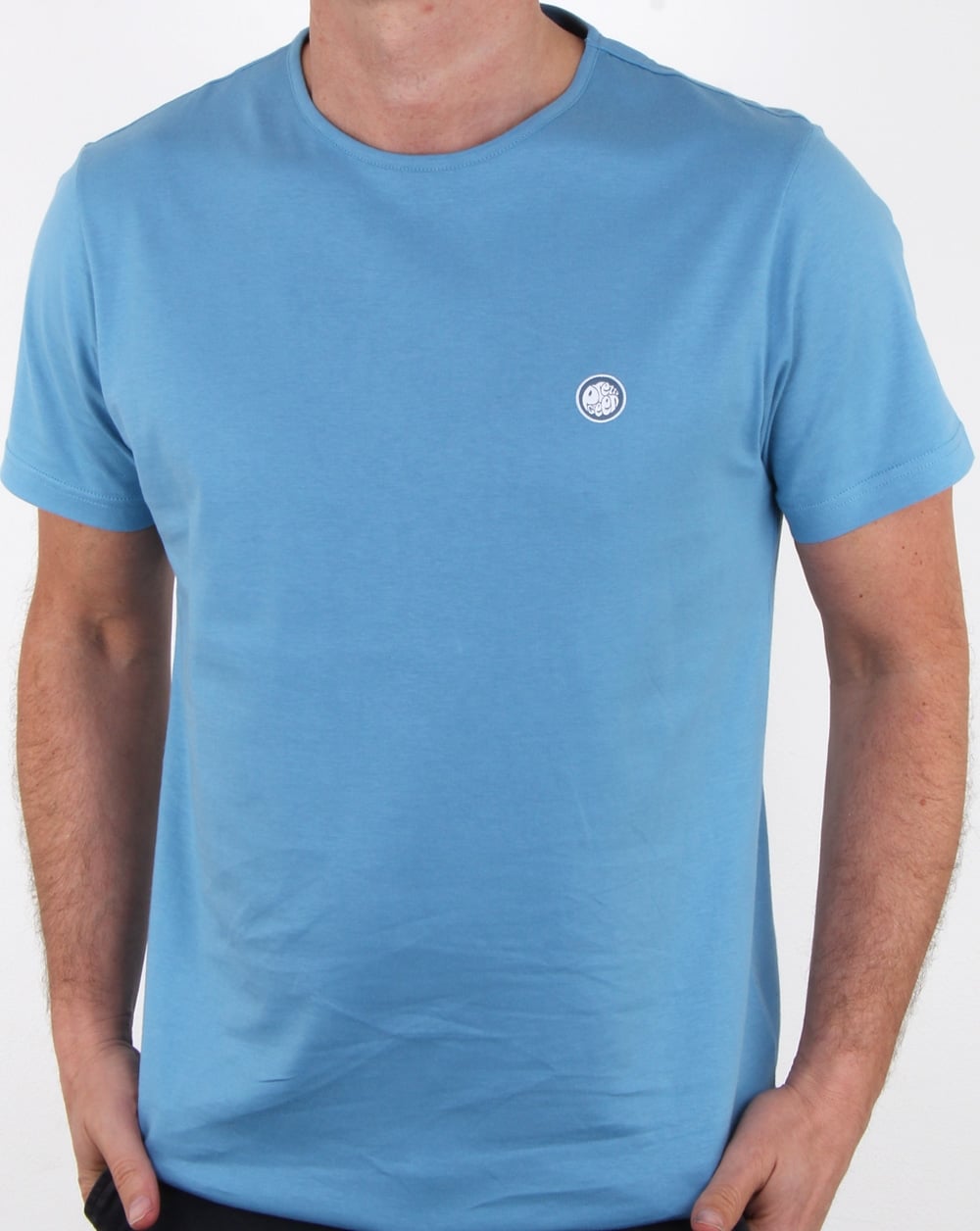 Pretty Green Mitchell T-Shirt Blau