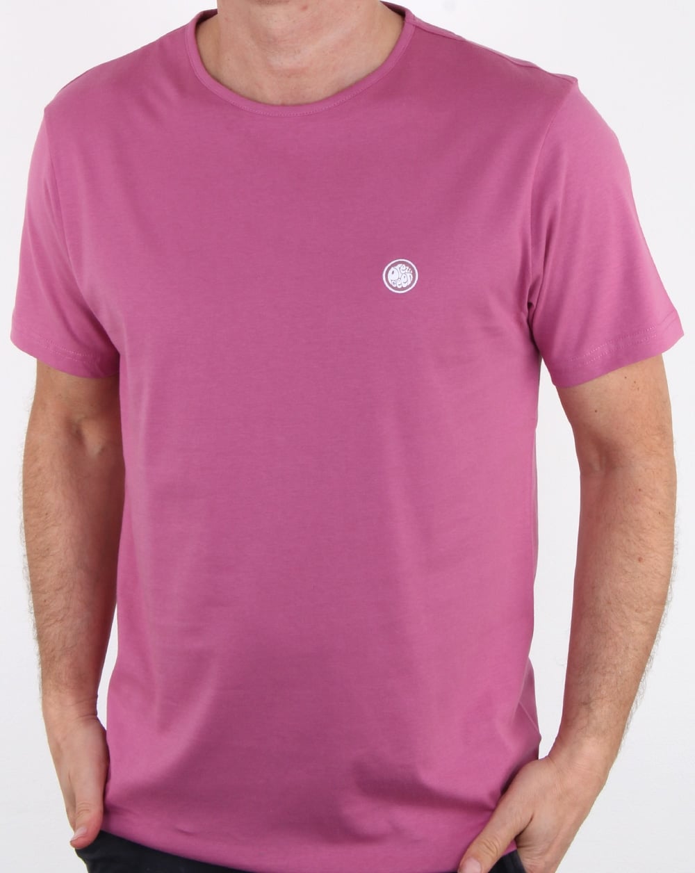 Pretty Green Mitchell T-Shirt Rosa